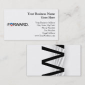 Carte De Visite Expédiez pour Obama 2012 (Devant / Derrière)