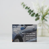 Carte De Visite Expédition et livraison de voiture (Debout devant)