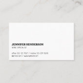 Carte De Visite Expérience vinicole | Vignoble | QR Code Entrepris (Dos)