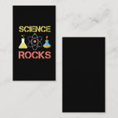 Carte De Visite Expériences en laboratoire de sciences Cool Chimie (Devant / Derrière)