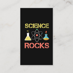 Carte De Visite Expériences en laboratoire de sciences Cool Chimie