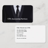 Carte De Visite Expert-comptable moderne (Devant / Derrière)