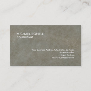 Carte De Visite Expert-conseil en Arrière - plan stylish Stone Gre