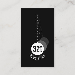 Carte de visite expert de démolition