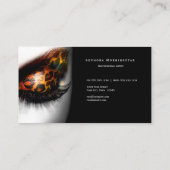 Carte De Visite Expert en extensions de cils extrêmes et consultan (Dos)