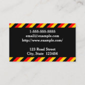 Carte De Visite Expert en langue allemande (Dos)