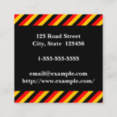 Carte de visite expert en langue allemande (Dos)