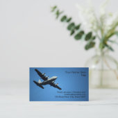 Carte De Visite Expert en matière d'aviation (Debout devant)