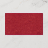 Carte De Visite Expert en matière de vin (Dos)