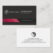 Carte De Visite Expert fiscal Préparateur fiscal (Devant / Derrière)