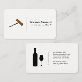 Carte De Visite Expert Vin (Devant / Derrière)