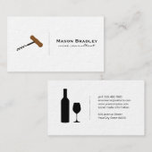 Carte De Visite Expert Vin (Devant / Derrière)