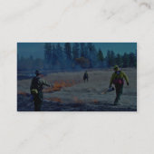 Carte De Visite expertise sur les incendies (Dos)