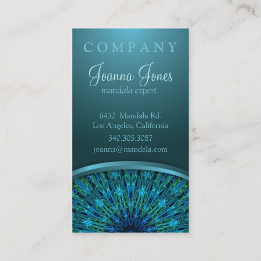 Carte De Visite Explosion d'Aqua (Dos)