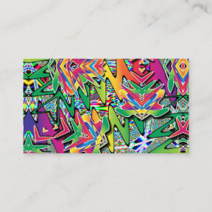 Carte De Visite Explosion d'une flèche de graffiti