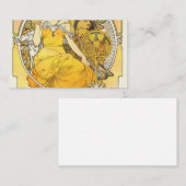 Carte De Visite Exposition universelle de 1904 par Alphonse Mucha (Devant / Derrière)