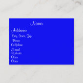 Carte De Visite Express arc en ciel_ (Dos)