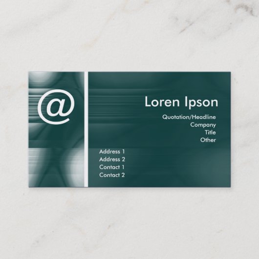 Carte De Visite Express super Luminal - Customisé (Devant)