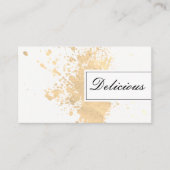 Carte De Visite Expressif or exécutif (Devant)