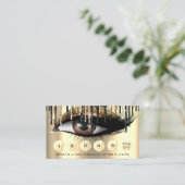 Carte De Visite Extension de maquillage à 6 pointes de fidélité (Debout devant)