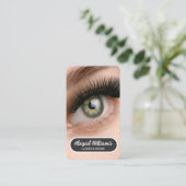 Carte De Visite Extension Eyelash (Debout devant)