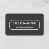 Carte De Visite Extension Eyelash (Dos)