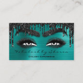 Carte De Visite Extension Eyelash de maquillage Lecteurs de code Q (Devant)