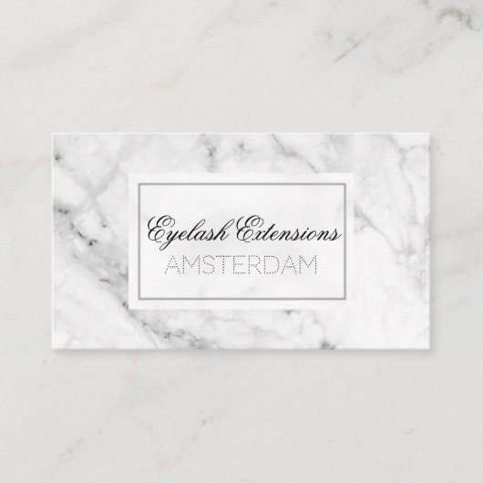 Carte De Visite Extensions de cils (Devant)