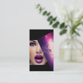 Carte De Visite Extensions Eyelash, Cosmetologue Lash, (Debout devant)
