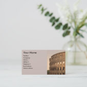 Carte De Visite Extérieur du Colosseum, Rome, Italie (Debout devant)