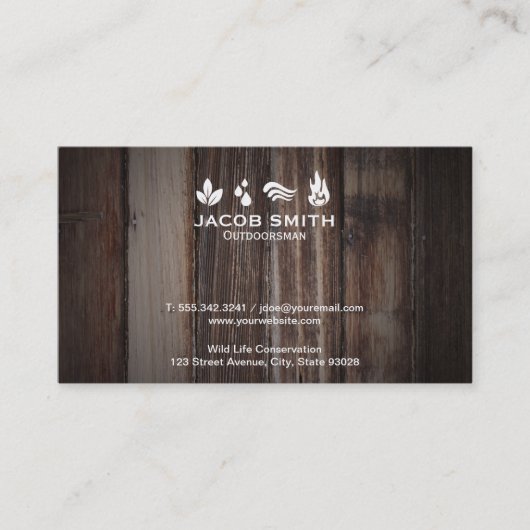 Carte De Visite Extérieur II (Devant)