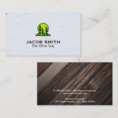 Carte De Visite Extérieur | Vin | Vignoble (Devant / Derrière)