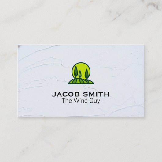 Carte De Visite Extérieur | Vin | Vignoble (Devant)