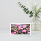 Carte de visite extérieure pour fleurs (Debout devant)