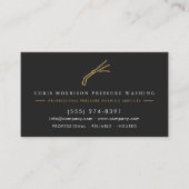 Carte De Visite Exterior Cleaning Power Washing QR Code (Devant)