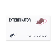 Exterminateur Contrôle des parasites QR