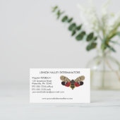 Carte De Visite Exterminateurs de bugs de lanternfly localisés (Debout devant)