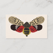 Carte De Visite Exterminateurs de bugs de lanternfly localisés (Dos)