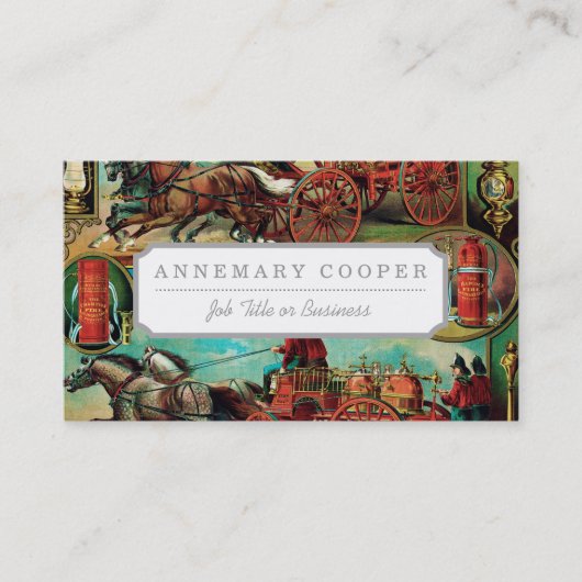 Carte De Visite Extincteur MFG Cie. (Devant)