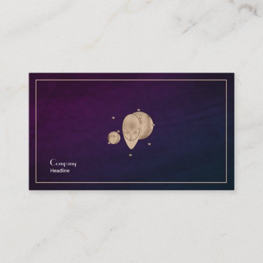 Carte De Visite Extraterrestre (Devant)