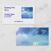 Carte de visite extrême surfant (Devant / Derrière)