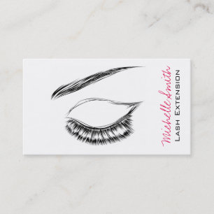 Carte De Visite Eye Sketch Mascara Lash Extension