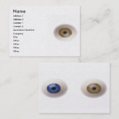 Carte de visite Eyeballs (Devant / Derrière)