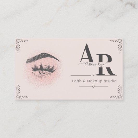 Carte de visite Eyelash (Devant)