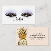 Carte De Visite Eyelash extension / Lash maker (Devant / Derrière)