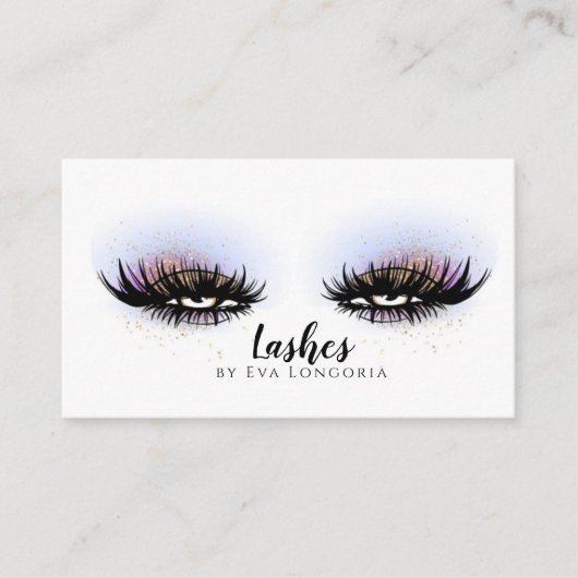 Carte De Visite Eyelash extension / Lash maker (Devant)