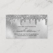 Carte De Visite Eyelash Extension Parties scintillant d'instructio (Devant)
