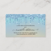 Carte De Visite Eyelash Extension Parties scintillant d'instructio (Devant)