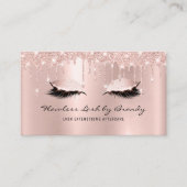 Carte De Visite Eyelash Extensions Après soins Glam Lashes (Devant)