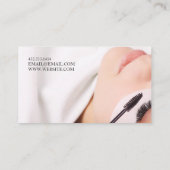 Carte De Visite Eyelash Extensions Beauté Salon Spa Voiture d'affa (Dos)